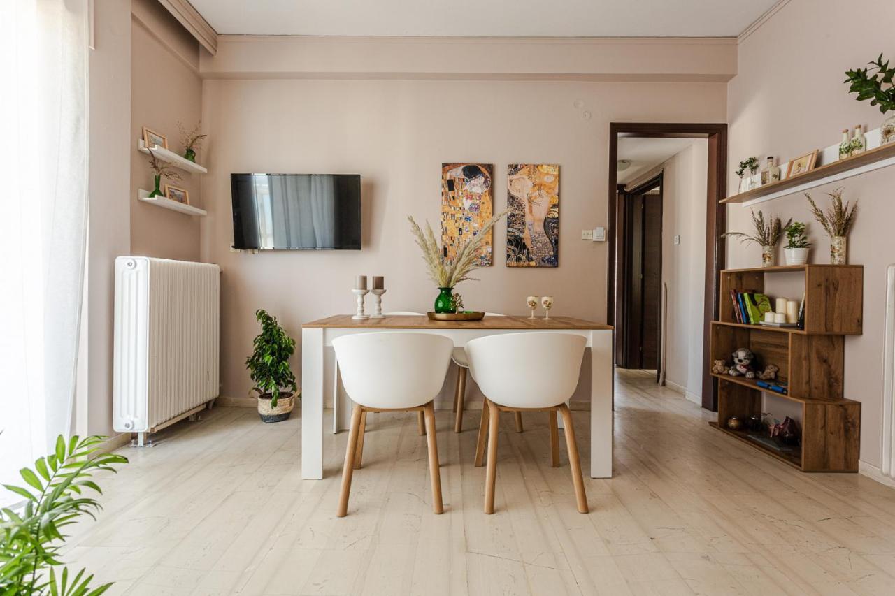 Apartmán Cozy Seaside Penthouse With Sea & Mountain View. Volos Exteriér fotografie