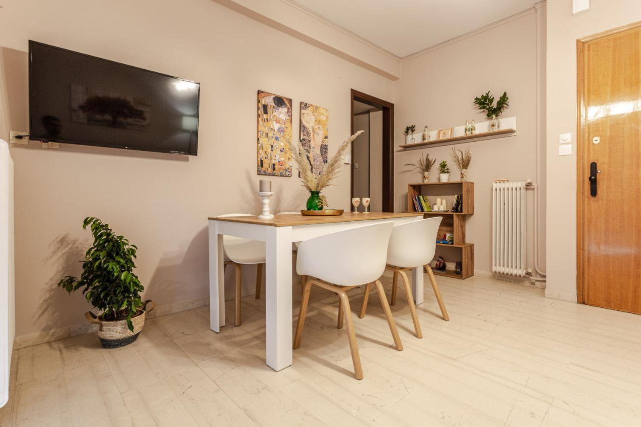 Apartmán Cozy Seaside Penthouse With Sea & Mountain View. Volos Exteriér fotografie