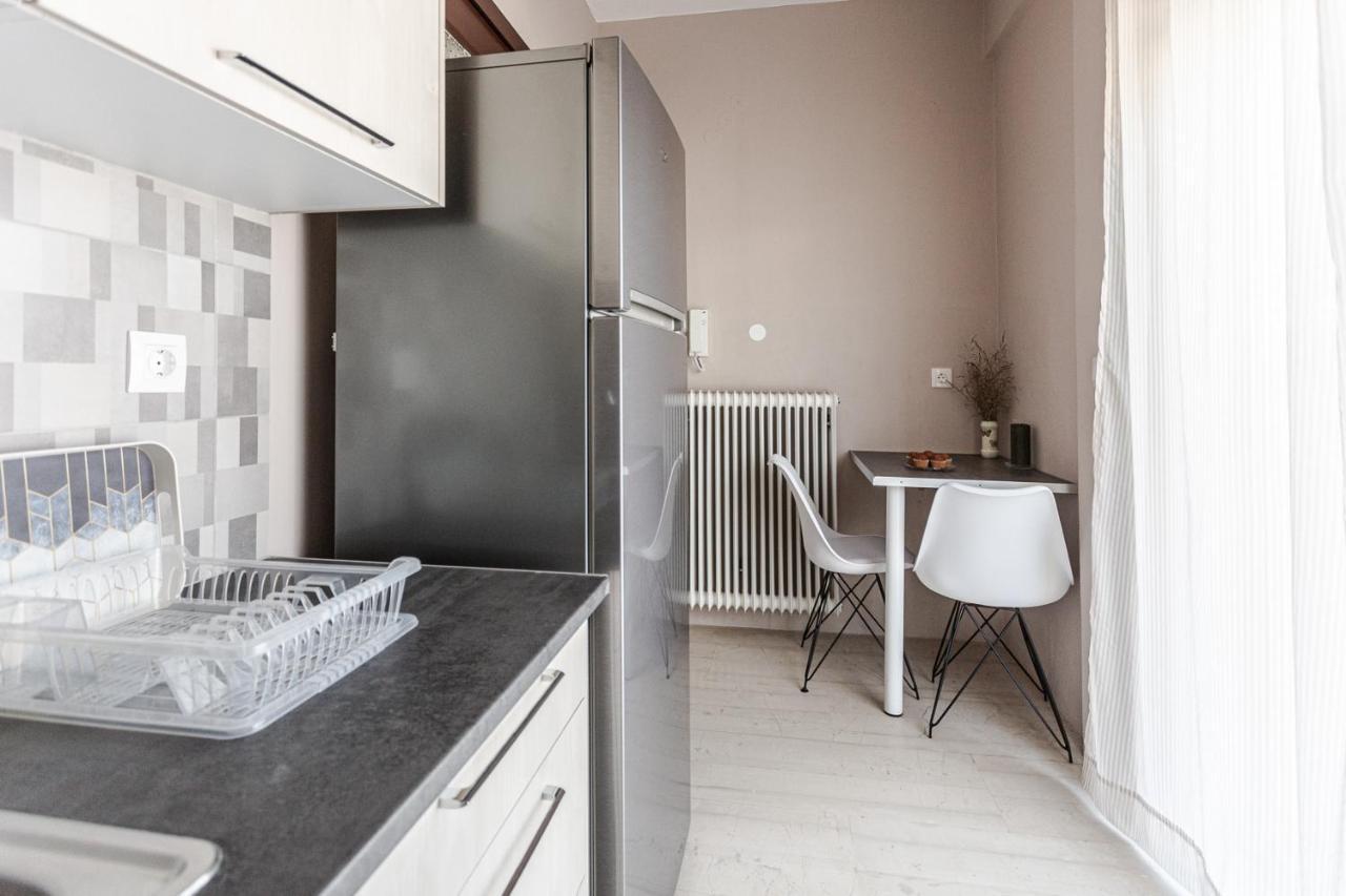 Apartmán Cozy Seaside Penthouse With Sea & Mountain View. Volos Exteriér fotografie